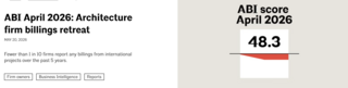 AIA Deltek Architecture Billings Index Update