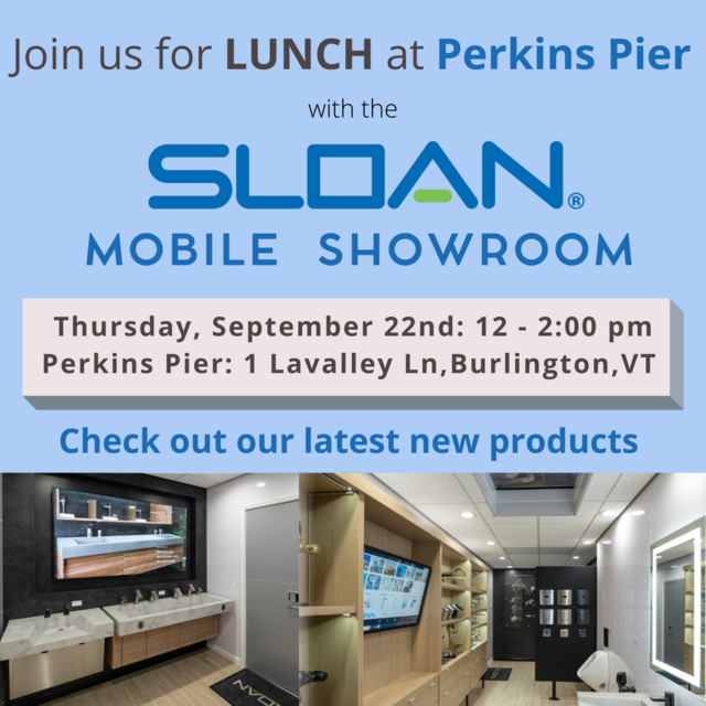 Lunch at Perkins Pier with Sloan Mobile Showroom 