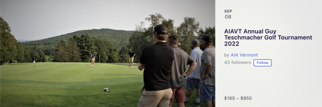 AIAVT  Guy Teschmacher Memorial Golf Tournament