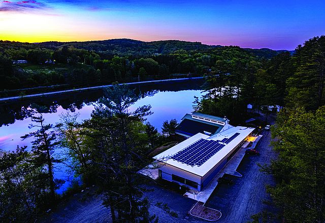 Architecture Tour of Award-winning Dartmouth College Rowing Boathouse and Training Facility