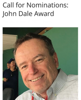 John Dale Award Call for Nominations
