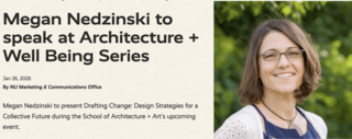 Norwich Lecture Series Megan Nedzinski AIA