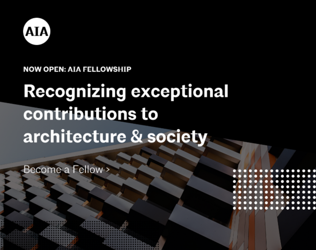 AIA Fellowship Applications Now Open