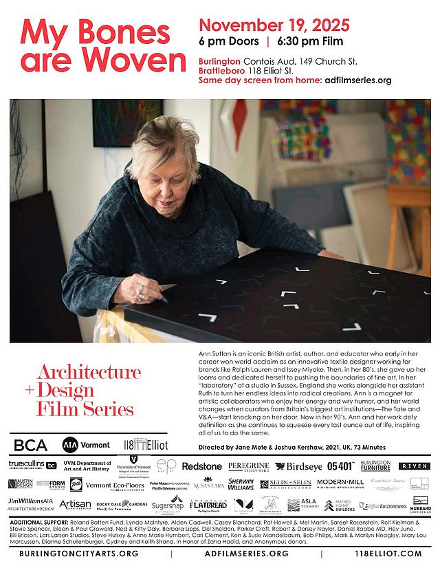 AD Film Series Screening My Bones are Woven