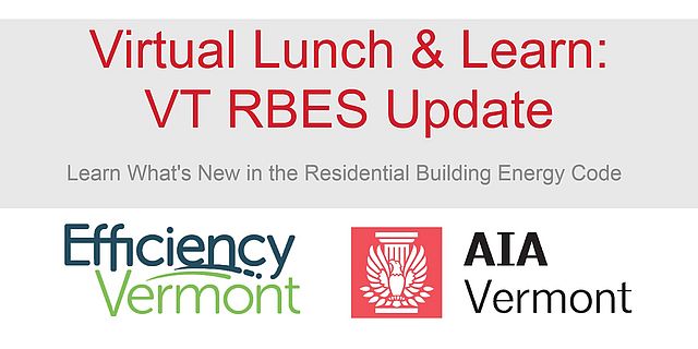 Virtual Lunch and Learn VT RBES Update