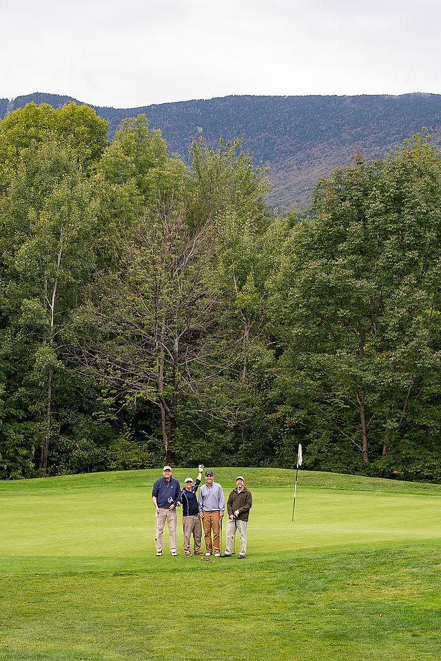 Golfers on the Green